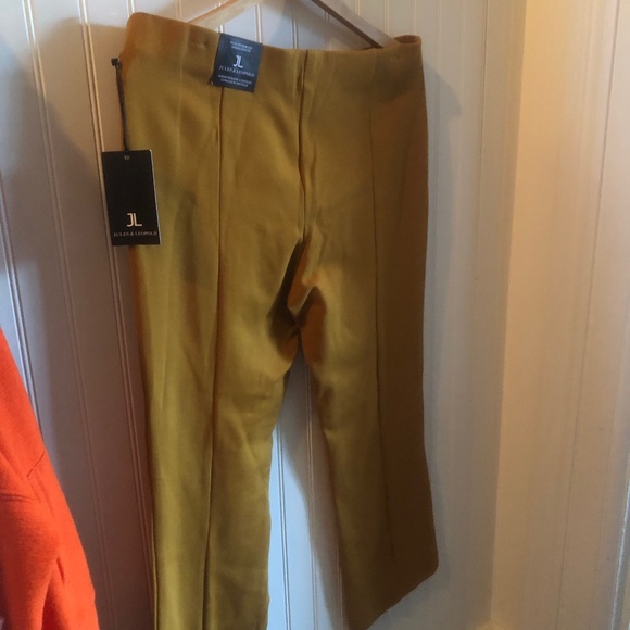 Jules & Leopold Pull on slim leg ankle length mustard BRAND new with tags - Picture 4 of 7